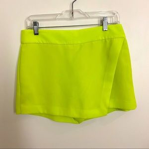 J Crew Neon Skirt/short